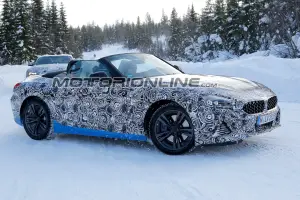 BMW Z4 foto spia 16 marzo 2018