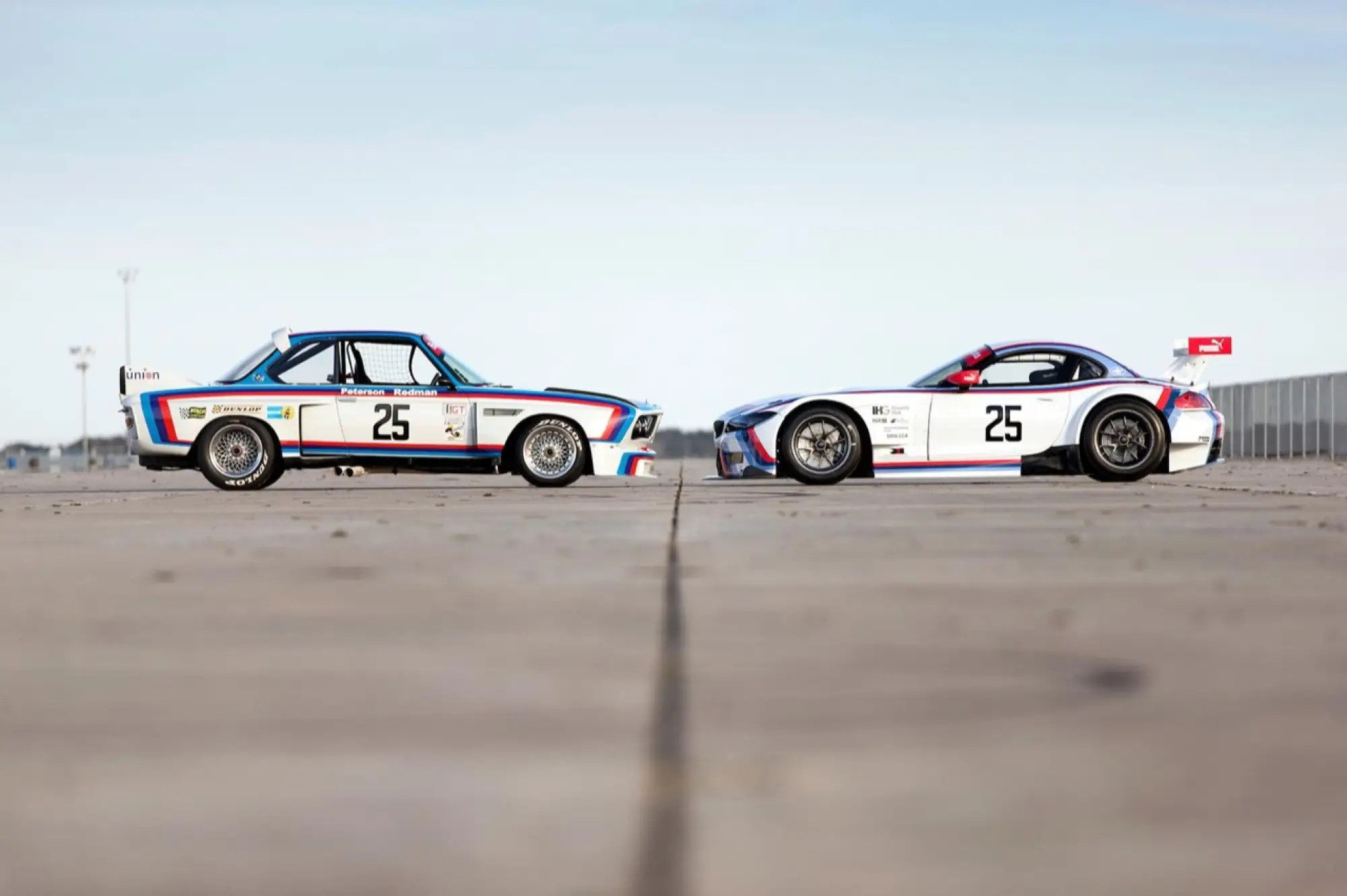 BMW Z4 GTLM 2015 con livrea ispirata alla BMW 3.0 CSL 1975 - 9