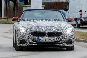 BMW Z4 MY 2019 foto spia 15 gennaio 2018 - 1