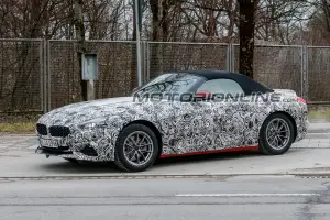 BMW Z4 MY 2019 foto spia 15 gennaio 2018 - 4