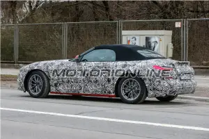 BMW Z4 MY 2019 foto spia 15 gennaio 2018 - 6