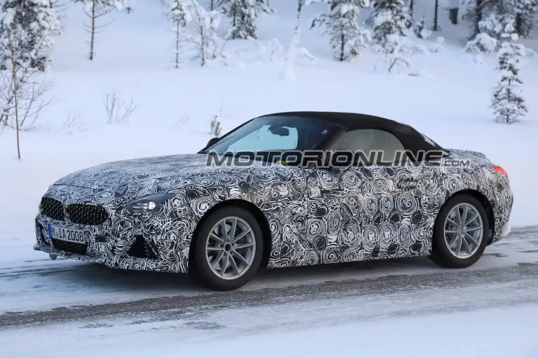 BMW Z4 MY 2019 foto spia 23 gennaio 2018 - 3