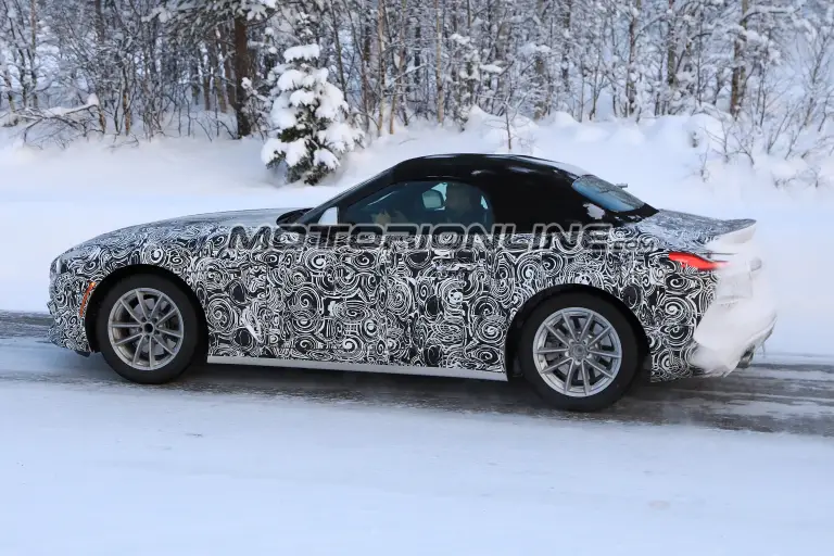 BMW Z4 MY 2019 foto spia 23 gennaio 2018 - 6