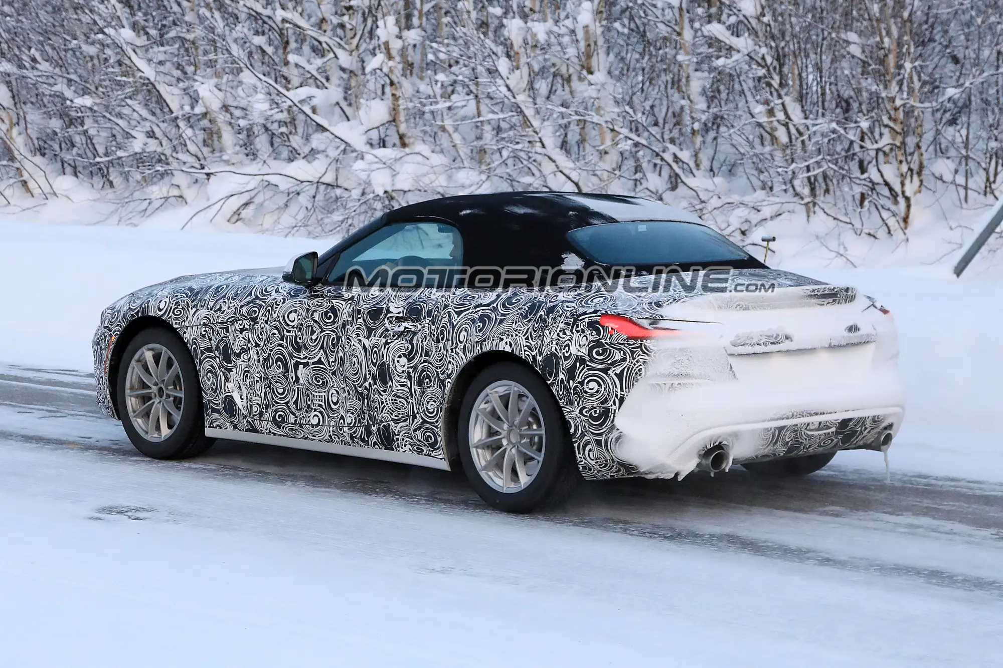 BMW Z4 MY 2019 foto spia 23 gennaio 2018 - 7