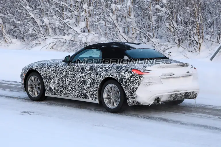 BMW Z4 MY 2019 foto spia 23 gennaio 2018 - 7