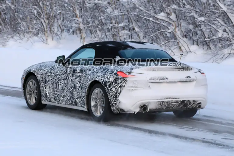 BMW Z4 MY 2019 foto spia 23 gennaio 2018 - 8