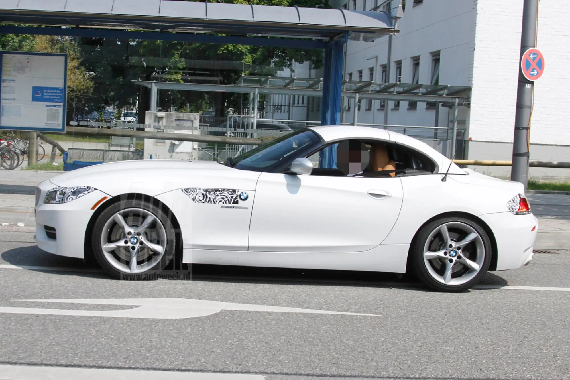 BMW Z4 restyling 2013 foto spia agosto 2012 - 2