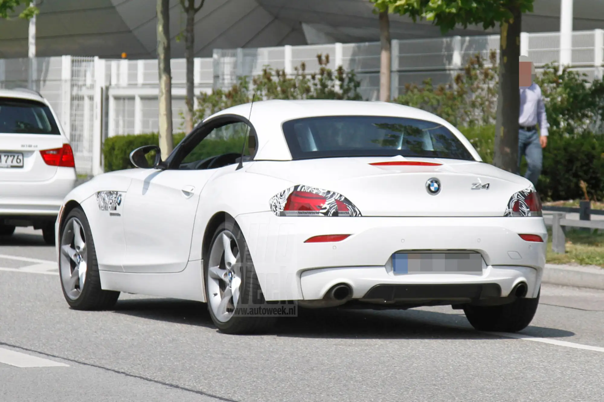 BMW Z4 restyling 2013 foto spia agosto 2012 - 5
