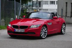 BMW Z4 restyling foto spia luglio 2012