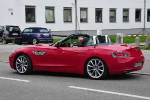 BMW Z4 restyling foto spia luglio 2012