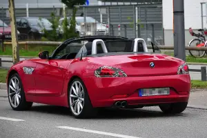 BMW Z4 restyling foto spia luglio 2012