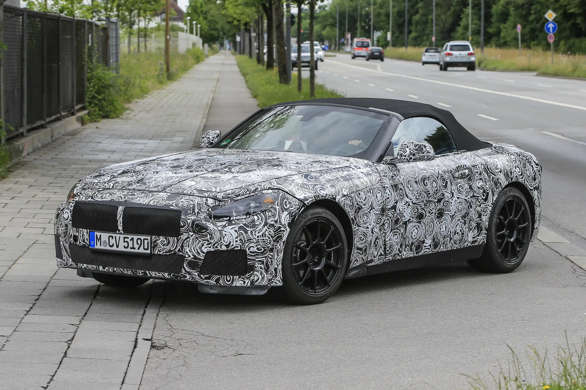BMW Z5 foto spia 1 luglio 2016 - 3