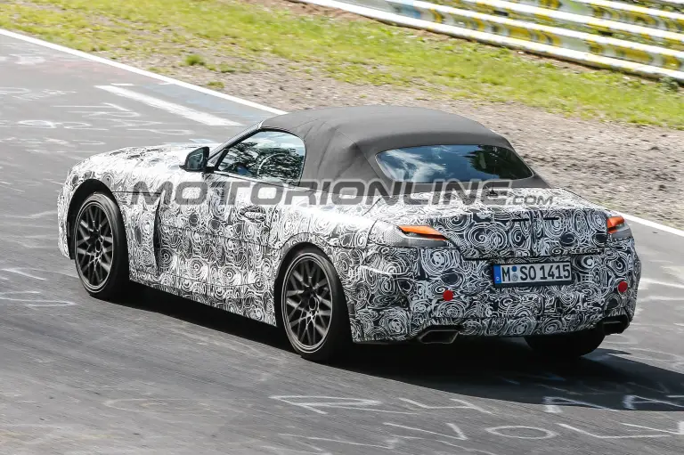 BMW Z5 foto spia 19 Luglio 2017 - 6