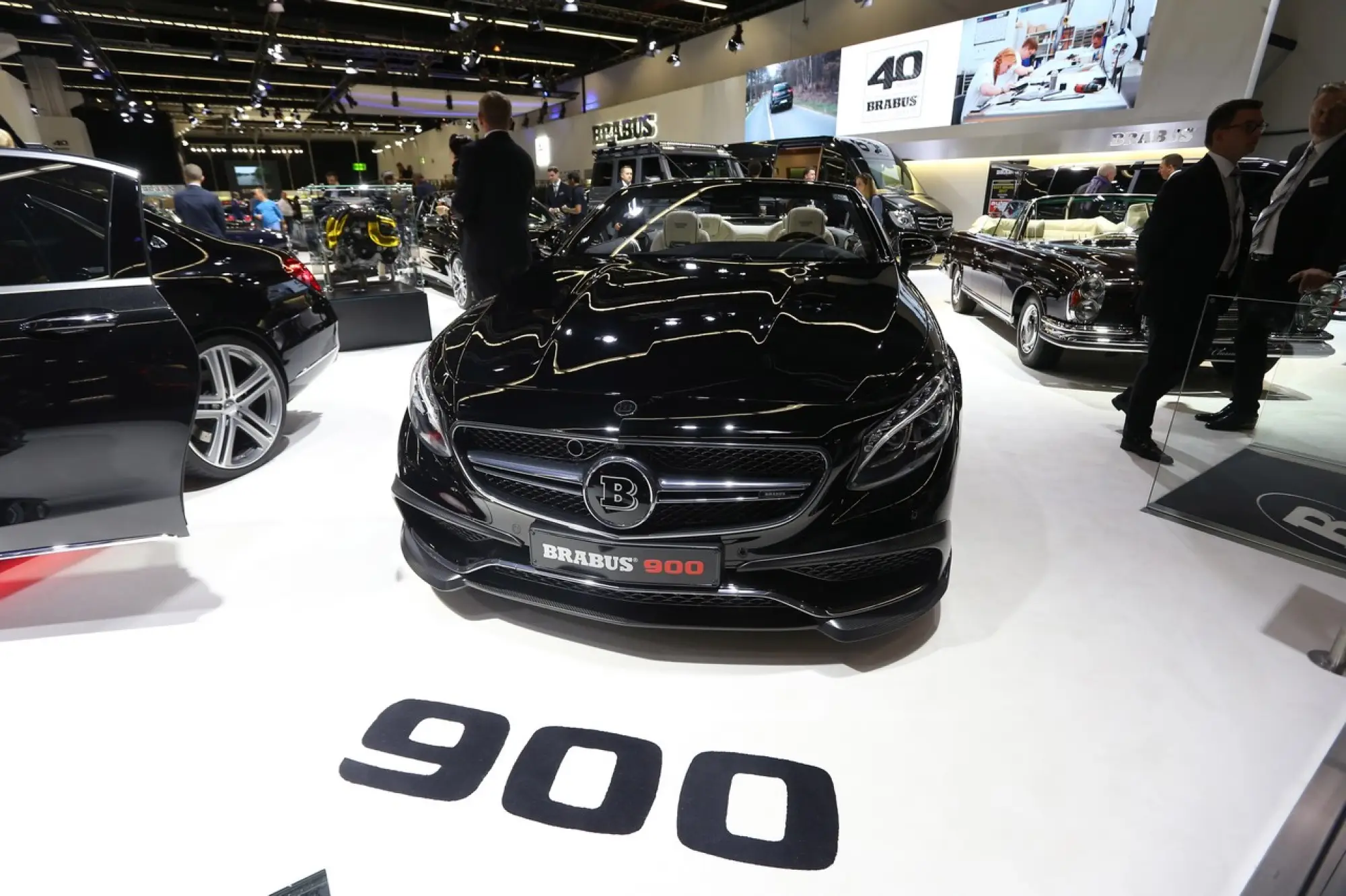 Brabus 900 Rocket Cabrio - Salone di Francoforte 2017 - 4