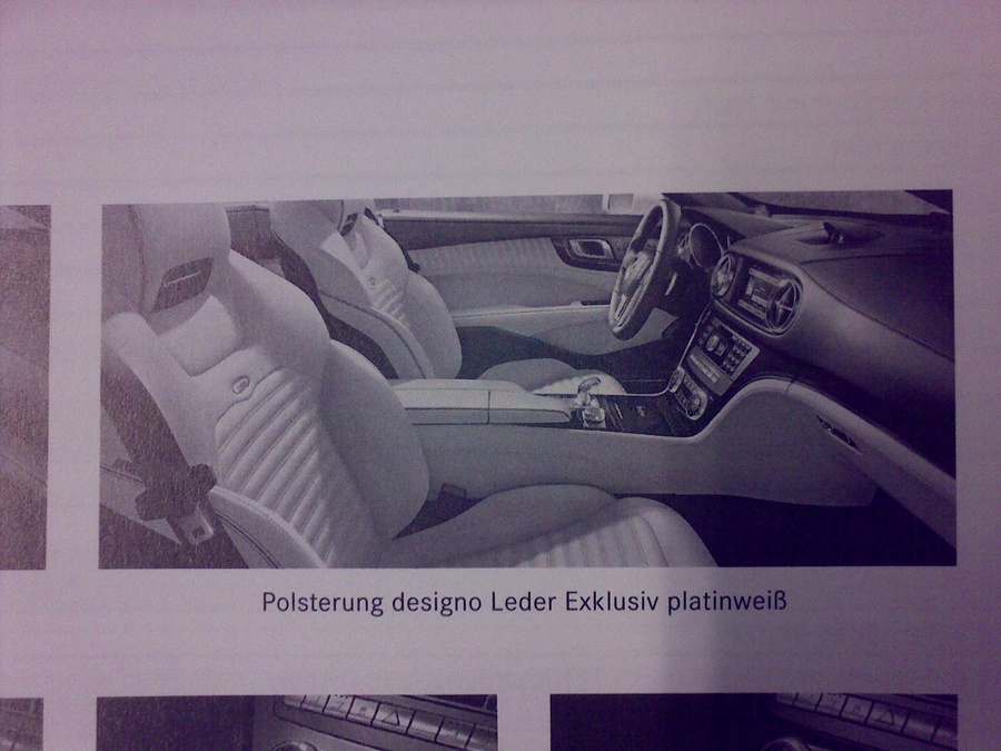 Brochure Mercedes Classe SL 2013