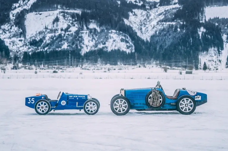 Bugatti Baby II EV  safety car GP Ice Race - Foto - 7