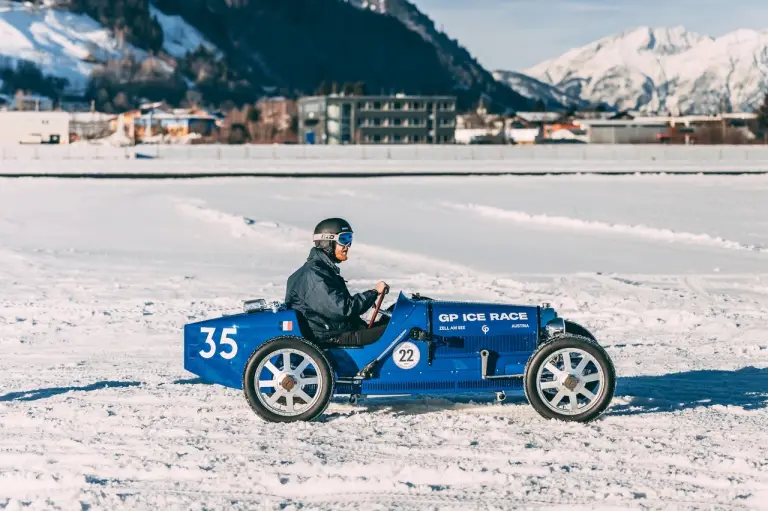 Bugatti Baby II EV  safety car GP Ice Race - Foto - 2