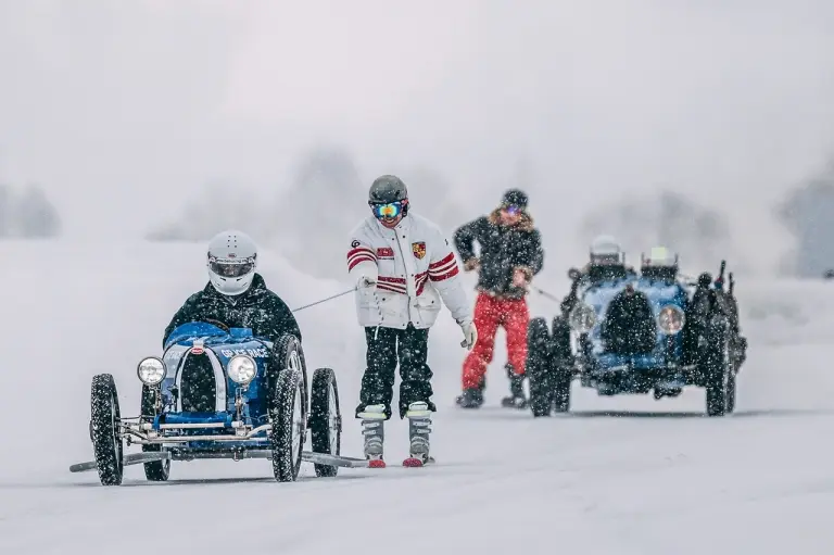 Bugatti Baby II EV safety car GP Ice Race - Foto - 9