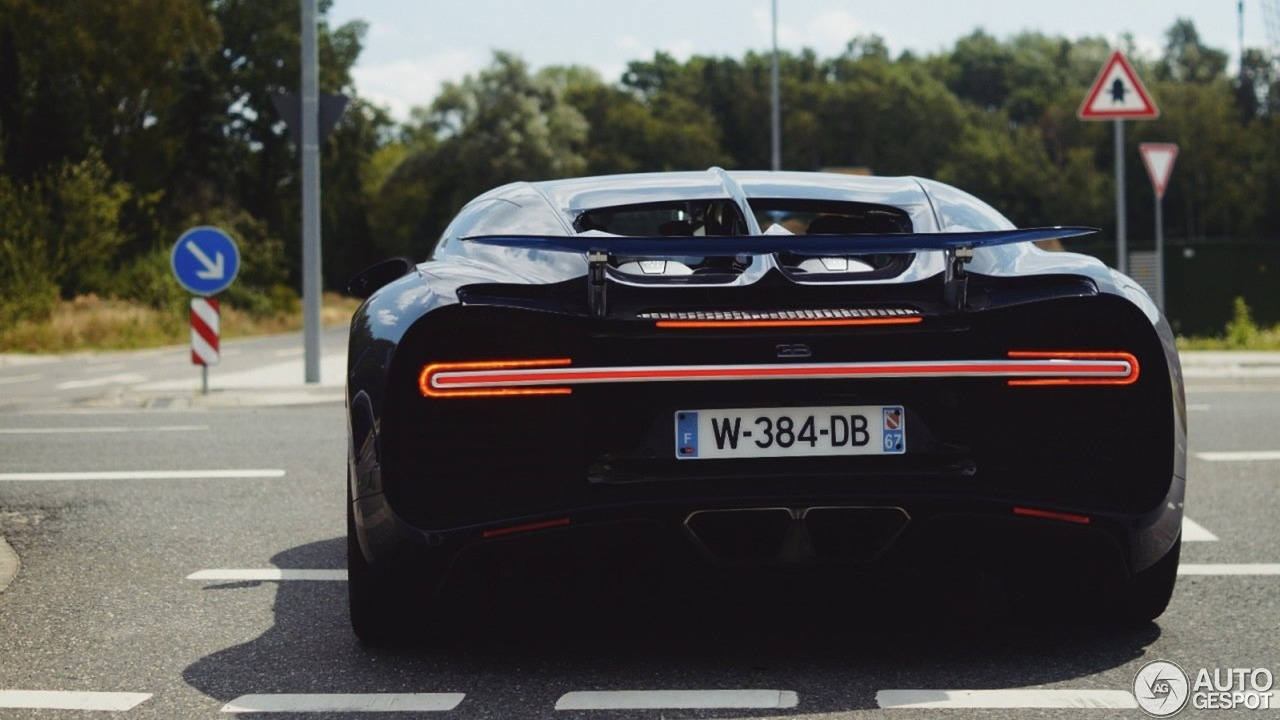 Bugatti Chiron a Wolfsburg 