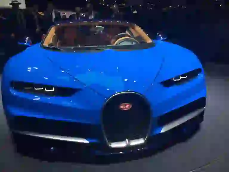 Bugatti Chiron - Salone di Ginevra 2016 - 1