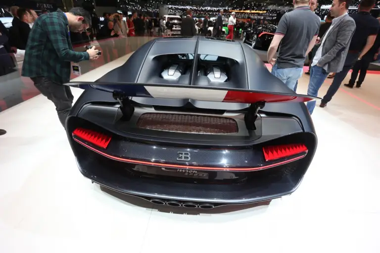 Bugatti Chiron Sport 110 Ans Edition - Salone di Ginevra 2019  - 5