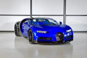 Bugatti Chiron Sport blu reale