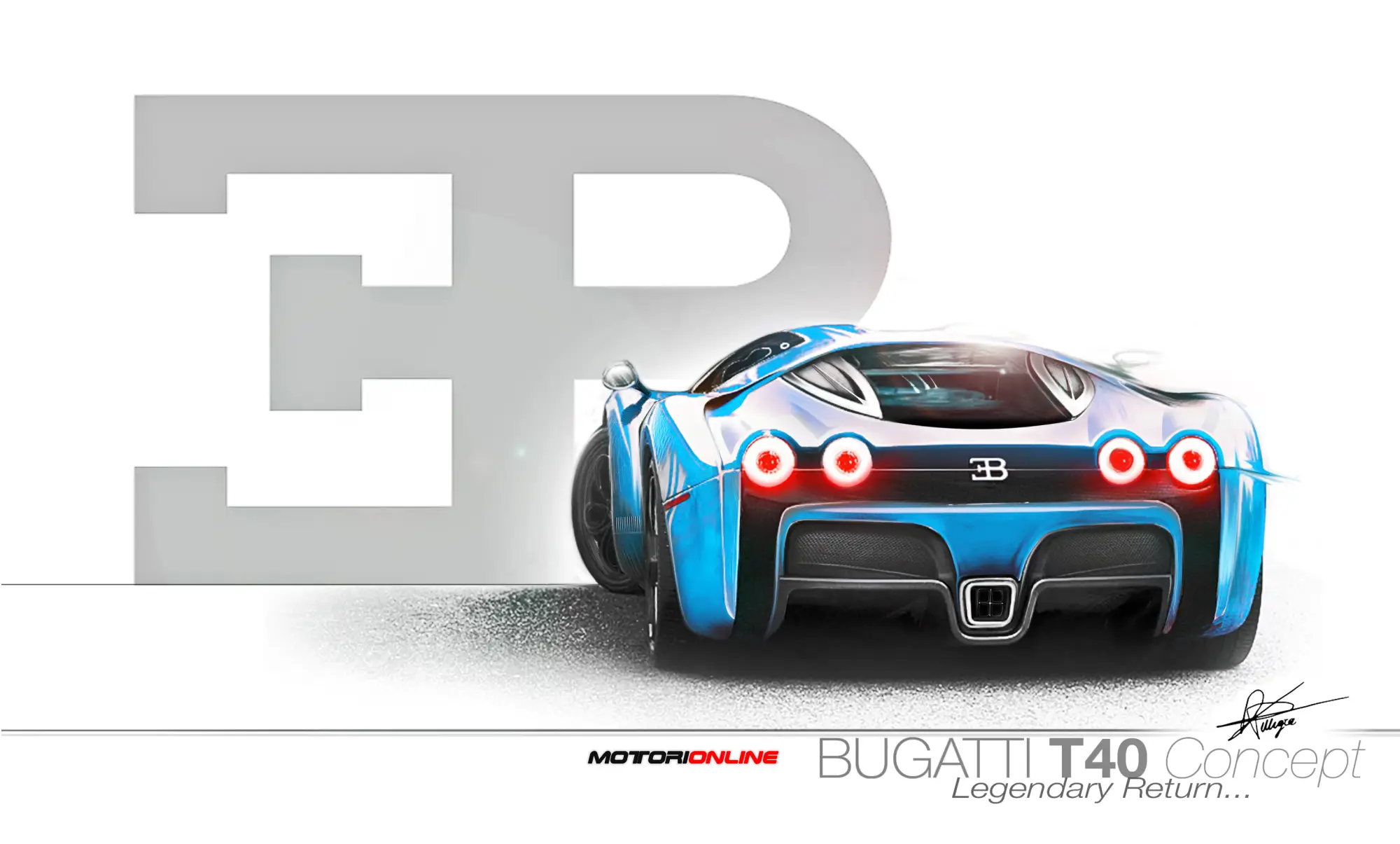 Bugatti Ettore T40 Concept by Daniele Pelligra - 2