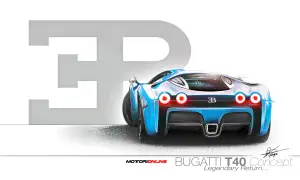 Bugatti Ettore T40 Concept by Daniele Pelligra