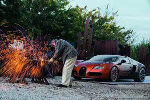 Bugatti Grand Sport by Bernar Venet