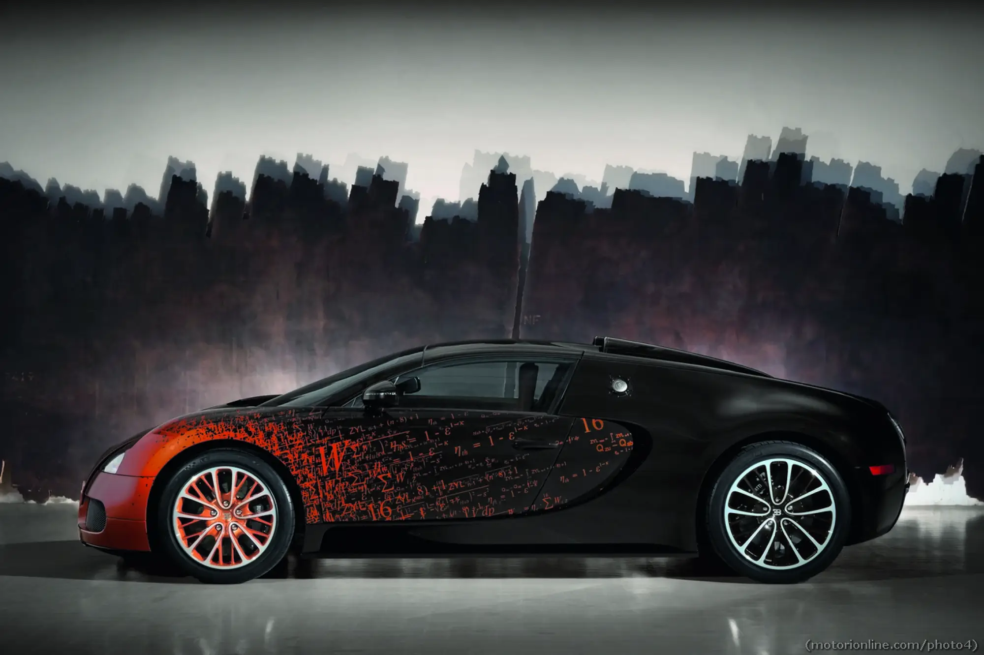 Bugatti Grand Sport by Bernar Venet - 1
