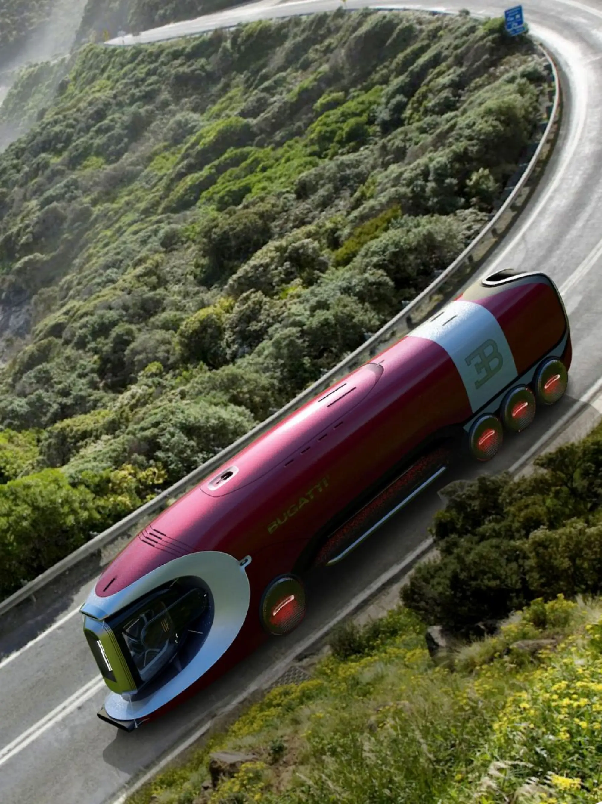 Bugatti Hyper Truck - Rendering  - 3