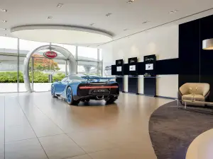 Bugatti showroom Dubai