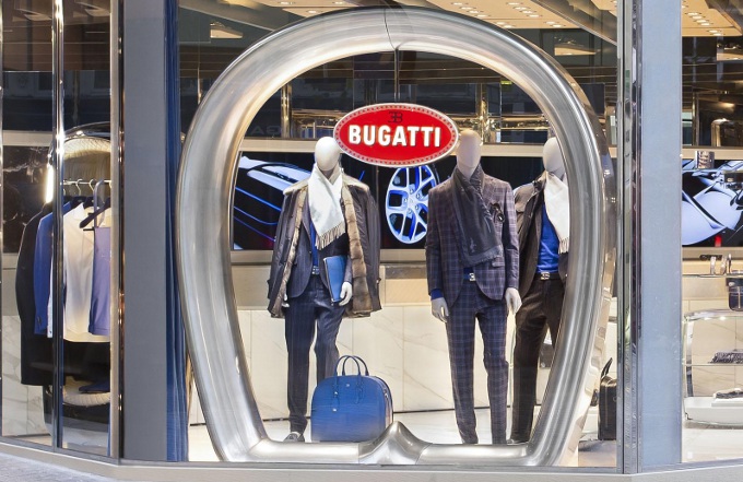 Bugatti store Londra