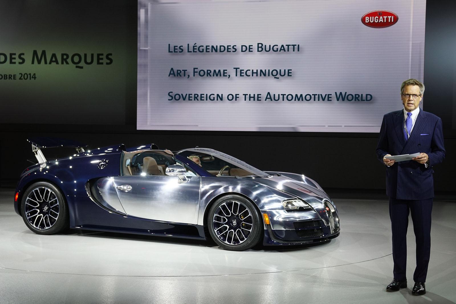 Bugatti Veyron Grand Sport Vitesse Ettore Bugatti - Salone di Parigi 2014