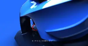 Bugatti Vision Gran Turismo concept - altre immagini d'anteprima