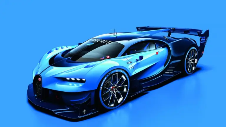 Bugatti Vision Gran Turismo concept - immagini del modello - 4