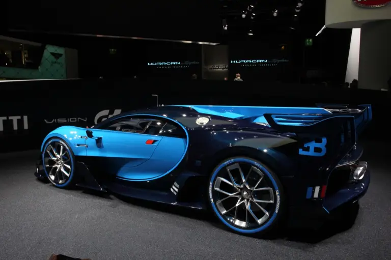 Bugatti Vision GranTurismo - Salone di Francoforte 2015 - 3