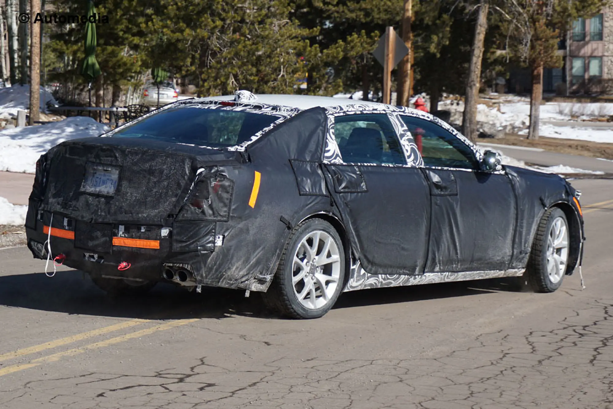 Cadillac CT6 2016 - Foto spia 26-02-2015 - 3