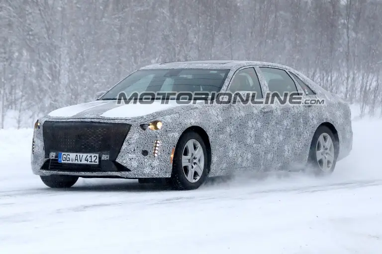 Cadillac CT6 foto spia 23 gennaio 2018 - 2