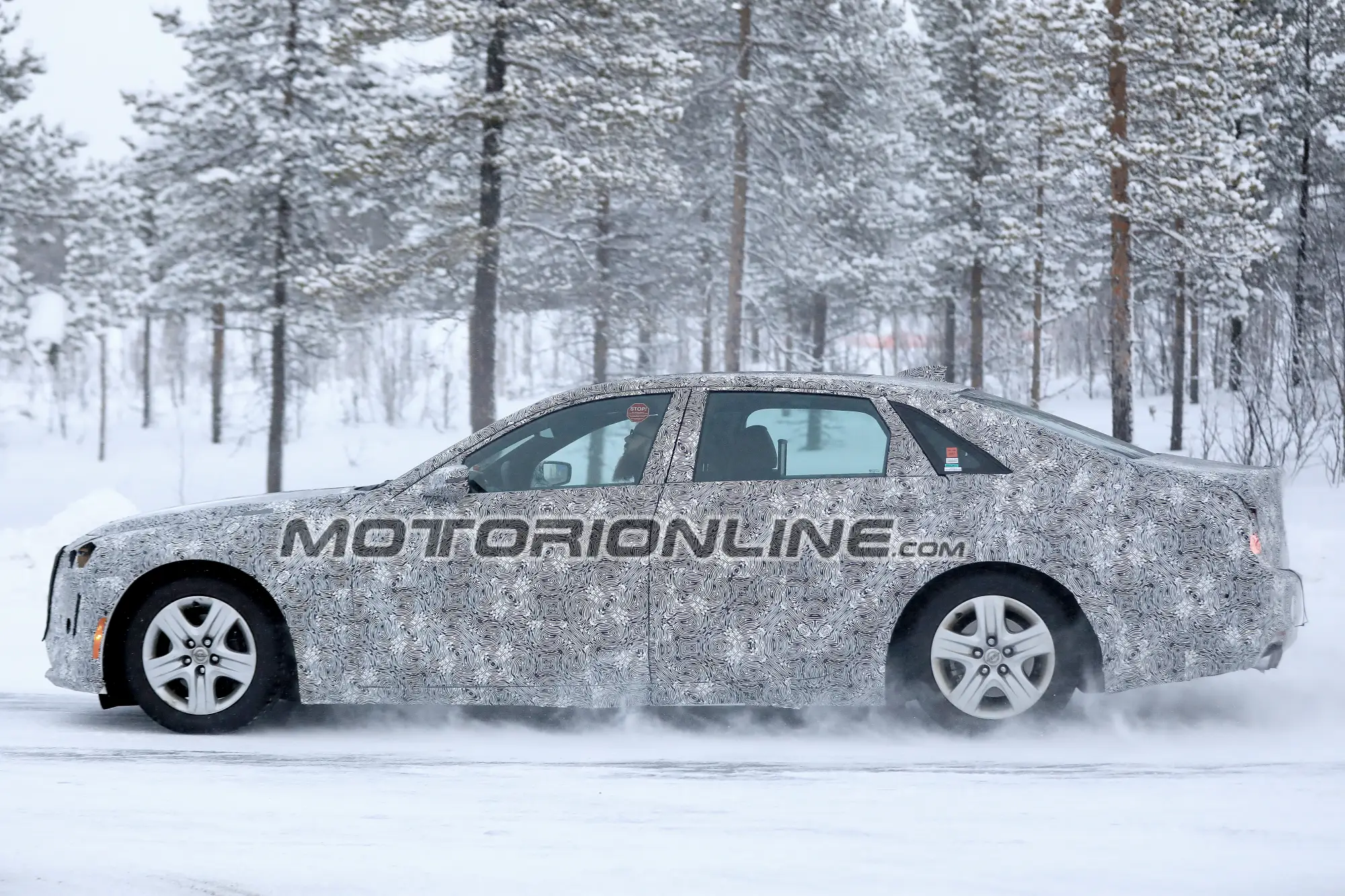 Cadillac CT6 foto spia 23 gennaio 2018 - 4