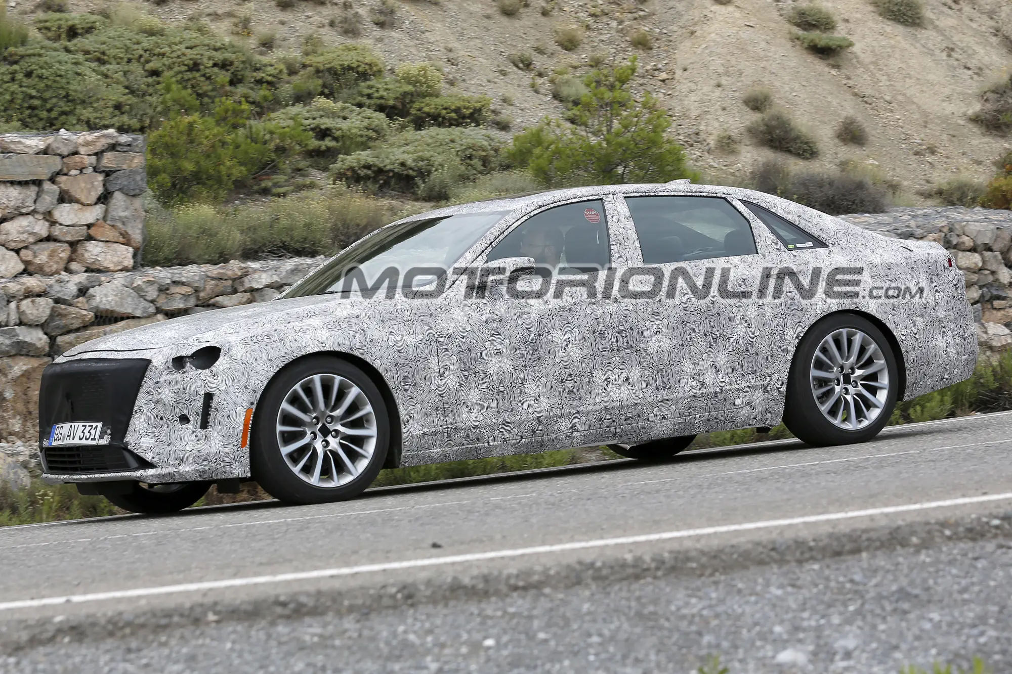 Cadillac CT6 restyling foto spia 16 Giugno 2017 - 2