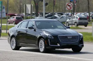 Cadillac CTS Facelift - foto spia maggio 2016