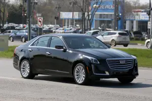 Cadillac CTS Facelift - foto spia maggio 2016