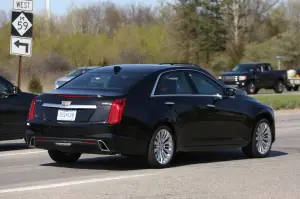 Cadillac CTS Facelift - foto spia maggio 2016