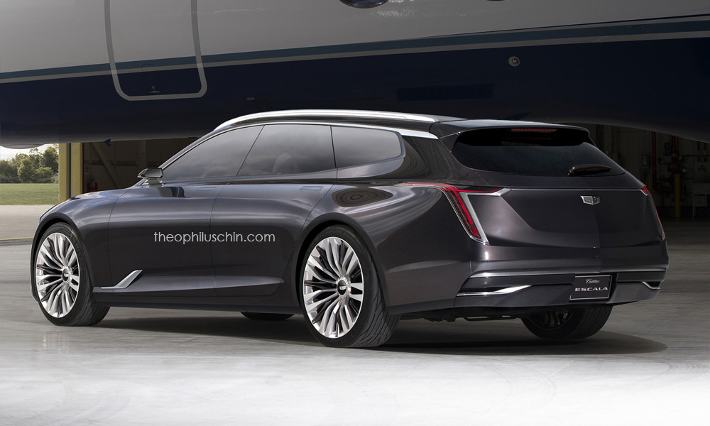 Cadillac Escala Concept station wagon (rendering)