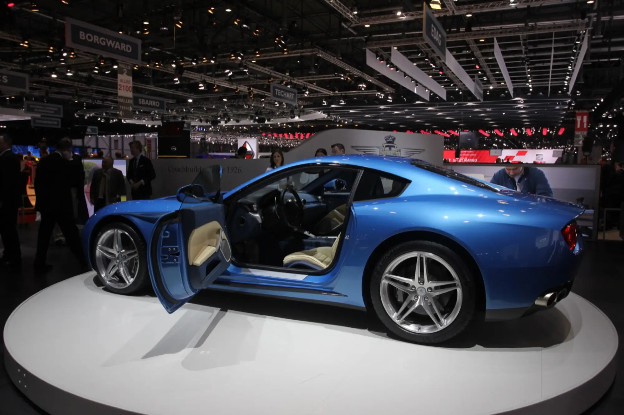 Carrozzeria Touring Superleggera Berlinetta Lusso - Salone di Ginevra 2015 - 7