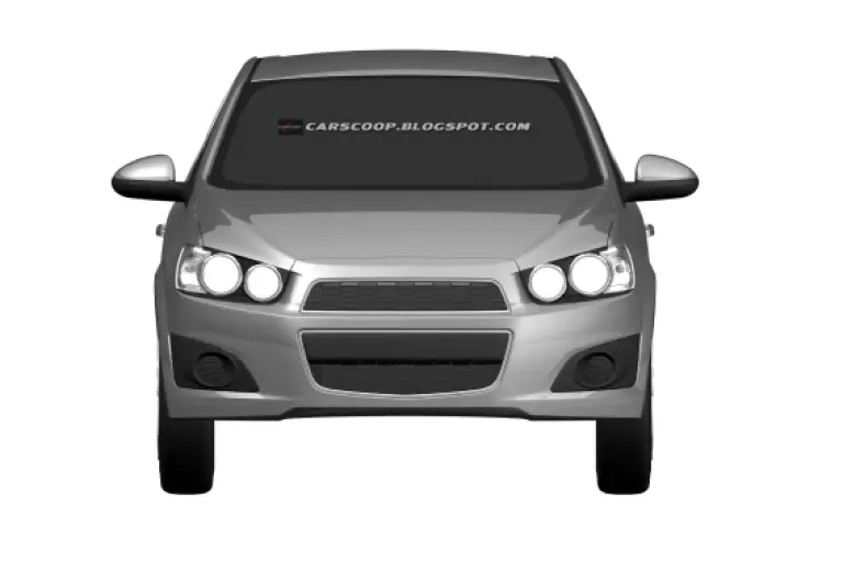 Chevrolet Aveo 2011 - Immagini brevetto - 2