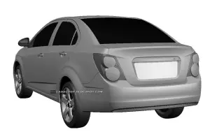 Chevrolet Aveo 2011 - Immagini brevetto