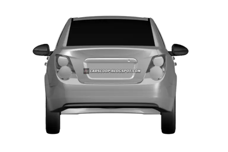 Chevrolet Aveo 2011 - Immagini brevetto - 12