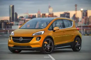 Chevrolet Bolt 2016 rendering